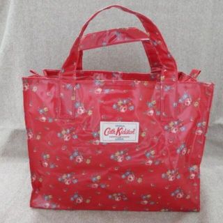 キャスキッドソン(Cath Kidston)のキャスキッドソン　Cath　Kidson　トートバッグ　レッド系　#70(トートバッグ)