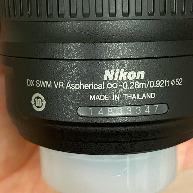 Nikon(ニコン)のNikon AF-S DX 18-55F3.5-5.6G VR  レンズ スマホ/家電/カメラのカメラ(レンズ(ズーム))の商品写真