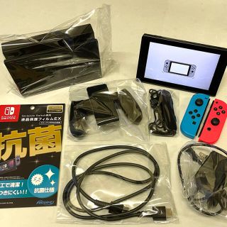 ニンテンドースイッチ(Nintendo Switch)のNintendo Switch Joy-Con (L) ネオンブルー / (R…(家庭用ゲーム機本体)