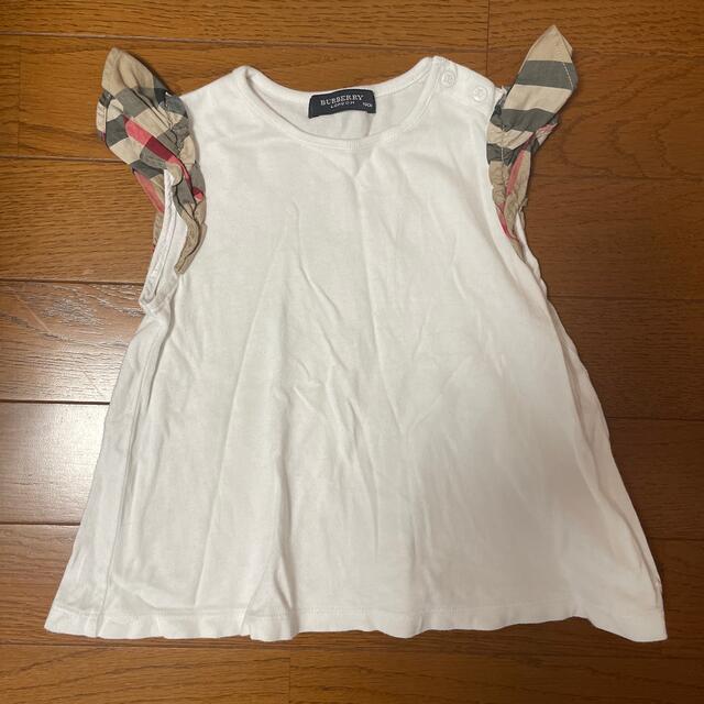 BURBERRY(バーバリー)のバーバリー　トップス　女の子　90 キッズ/ベビー/マタニティのベビー服(~85cm)(Ｔシャツ)の商品写真