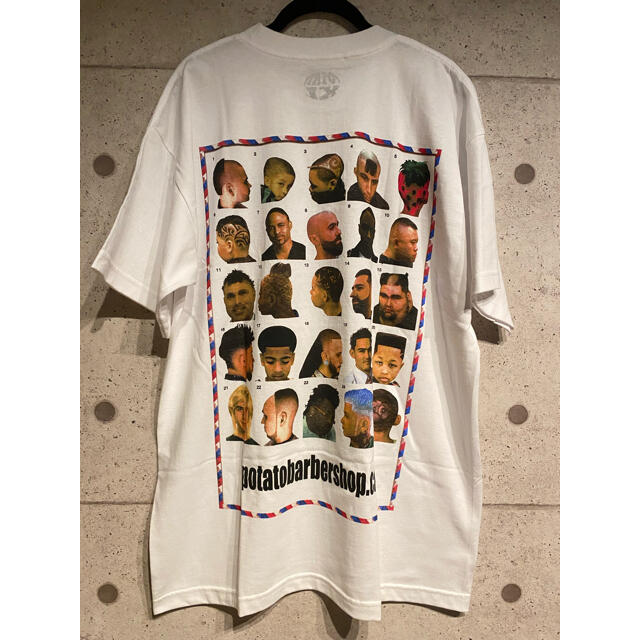 imran potato BARBER TEE イムラン ポテト XLの通販 by yk's shop｜ラクマ