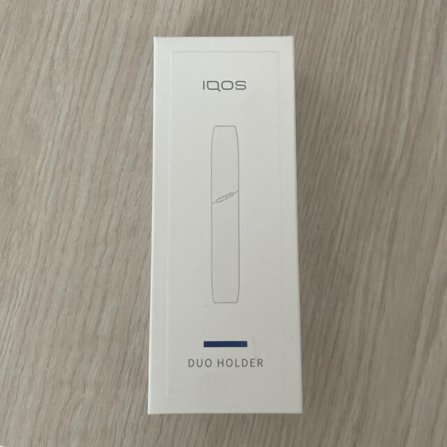 IQOS(アイコス)の新品　IQOS3 DUO ホルダー　青色 メンズのファッション小物(タバコグッズ)の商品写真