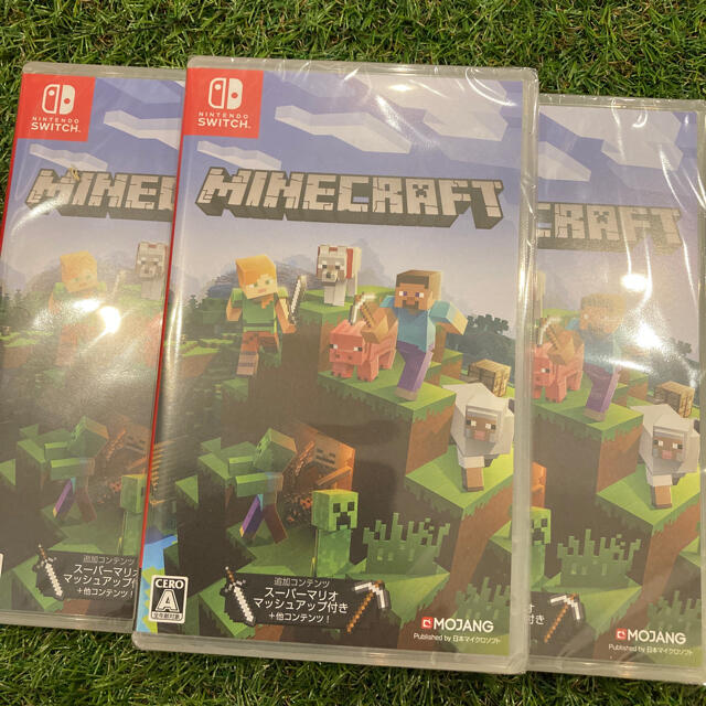 Minecraft Switchマインクラフトスイッチマイクラ新品未開封3点