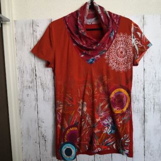 デシグアル(DESIGUAL)のDesigual レディースTシャツ　L(Tシャツ(半袖/袖なし))