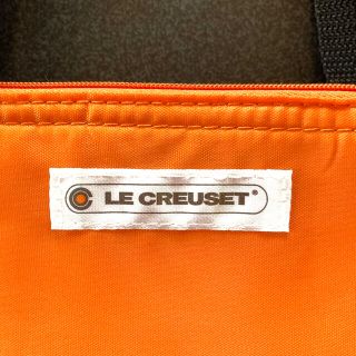 ルクルーゼ(LE CREUSET)のル・クルーゼ　エコバッグ　弁当バッグ　(保冷)　オレンジ(エコバッグ)