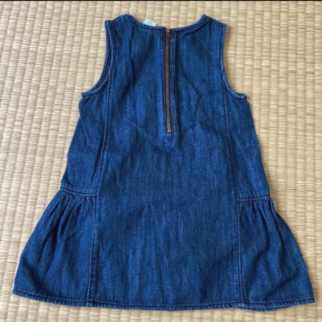 babyGAP(ベビーギャップ)のbaby GAPのデニムのスカート  ④   2years 95 キッズ/ベビー/マタニティのキッズ服女の子用(90cm~)(ワンピース)の商品写真