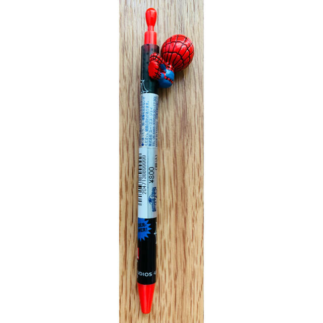 スパイダーマン　ボールペン黒色3本