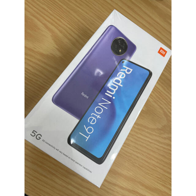 Redmi Note 9T simフリー 新品、未使用