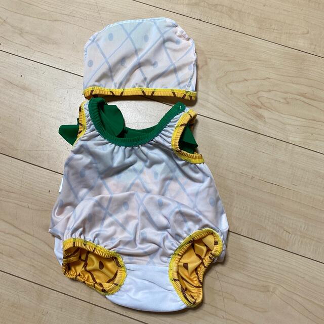 パイナップル　ベビー水着　80 キッズ/ベビー/マタニティのベビー服(~85cm)(水着)の商品写真