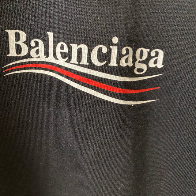 balenciaga  ロゴtシャツ wavelogo