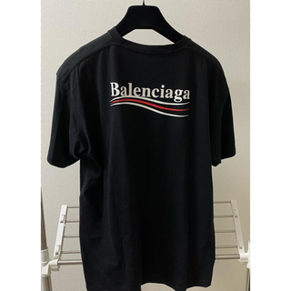 バレンシアガ(Balenciaga)の【即決の方、値引き可能】BALENCIAGA　ロゴＴシャツ　美品(Tシャツ/カットソー(半袖/袖なし))