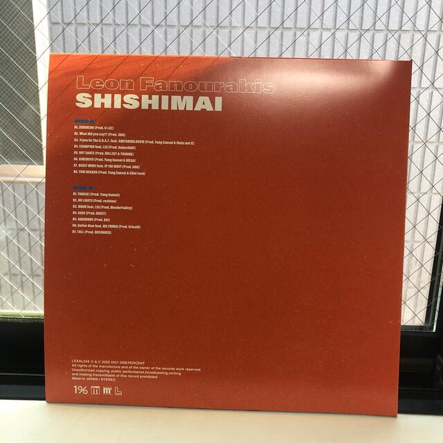 Leon Fanourakis SHISHIMAI LP エンタメ/ホビーのCD(ヒップホップ/ラップ)の商品写真