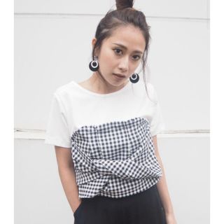 ムルーア(MURUA)のほぼ新品♡MURUA♡ビスチェ付きTシャツ(Tシャツ(半袖/袖なし))