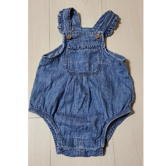 babyGAP(ベビーギャップ)のサロペット◆baby GAP：60cm キッズ/ベビー/マタニティのベビー服(~85cm)(カバーオール)の商品写真