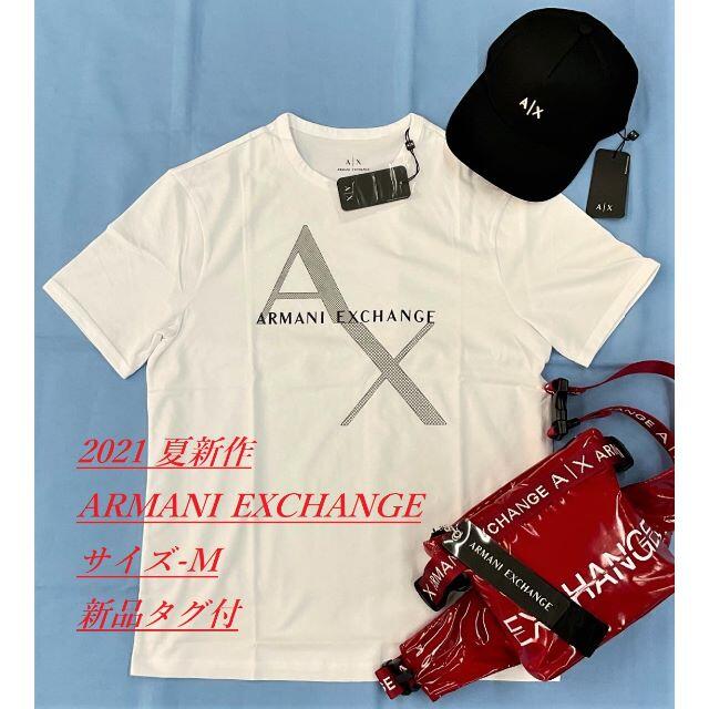 AXロゴ/Tシャツ03A/M/新品タグ付き/アルマーニエクスチェンジ/ギフトにも