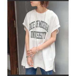 チャオパニックティピー(CIAOPANIC TYPY)のヘビーウェイトカレッジプリントノースリTee(Tシャツ(半袖/袖なし))