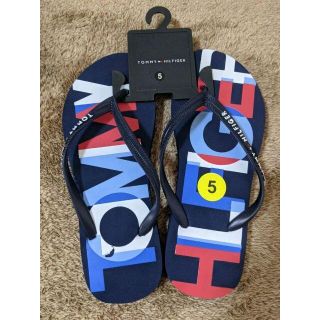 トミーヒルフィガー(TOMMY HILFIGER)のトミーヒルフィガー☆ビーチサンダル☆レディース☆サイズ５☆２２㎝(サンダル)