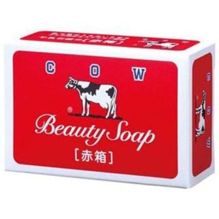 カウブランド(COW)の固形石鹸 牛乳石鹸 100g ポイント消化に(ボディソープ/石鹸)