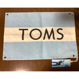 トムズ(TOMS)のTOMS toms シューズ入れ　袋　未使用　持ち歩き用(ショップ袋)