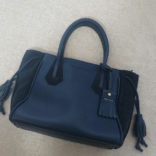 ロンシャン(LONGCHAMP)の【used】ロンシャン　ペネロペ　フリンジ　トートバッグ　レザー　スエード　(トートバッグ)