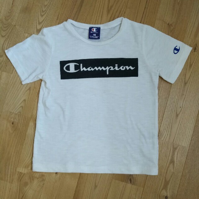●Champion　120　白Tシャツ● チャンピオン
