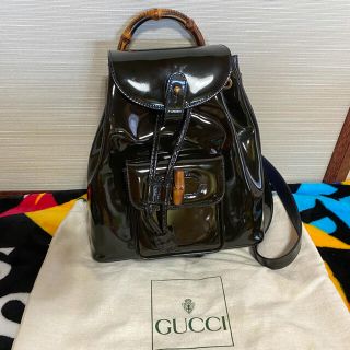 グッチ(Gucci)のGUCCI バンブー リュック(リュック/バックパック)