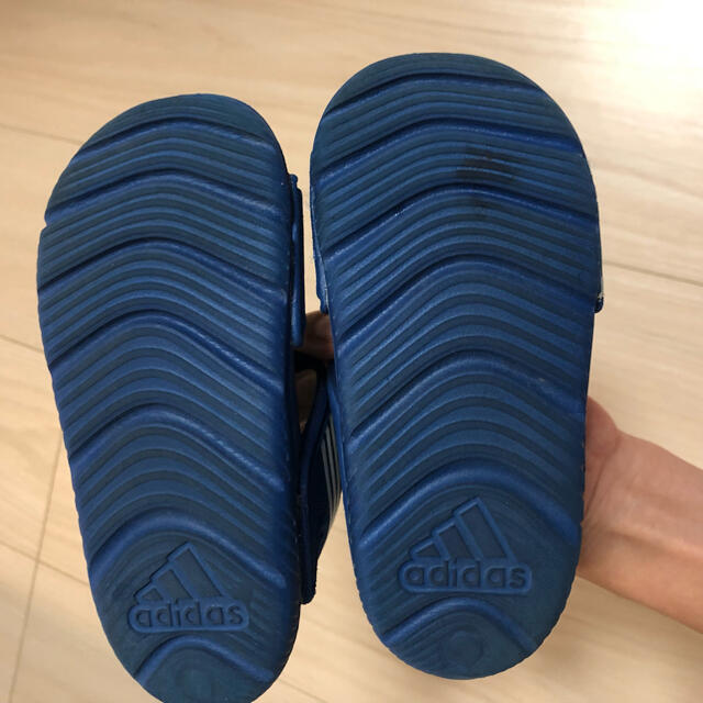 adidas(アディダス)のadidas アディダス　キッズ　ベビー　サンダル　 キッズ/ベビー/マタニティのベビー靴/シューズ(~14cm)(サンダル)の商品写真