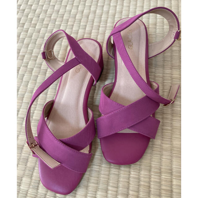 ピンク　サンダル レディースの靴/シューズ(サンダル)の商品写真