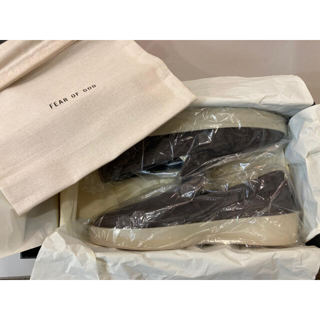 スニーカーfear of god the loafer 42 新品　ローファー　スニーカー