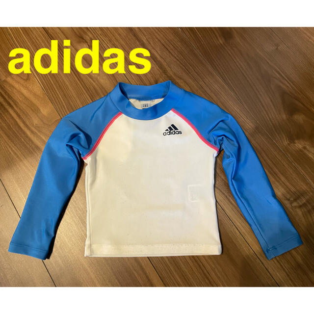 adidas(アディダス)のadidas ラッシュガード　90 キッズ/ベビー/マタニティのキッズ服男の子用(90cm~)(水着)の商品写真