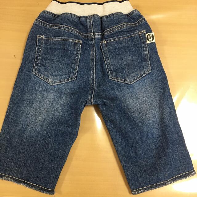 RUGGEDWORKS(ラゲッドワークス)のラゲットワークス ハーフパンツ デニム 110小さめ キッズ/ベビー/マタニティのキッズ服男の子用(90cm~)(パンツ/スパッツ)の商品写真