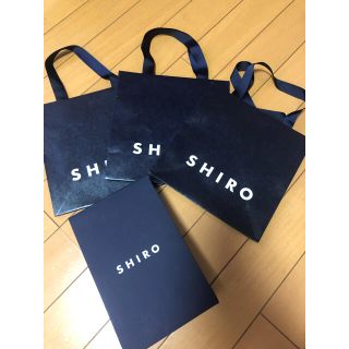 シロ(shiro)のshiro 袋(ショップ袋)