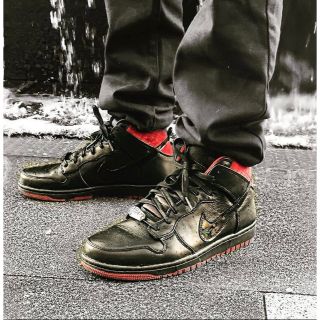 ナイキ(NIKE)のレア PRM QS Nike Dunk ドラキュラ(スニーカー)