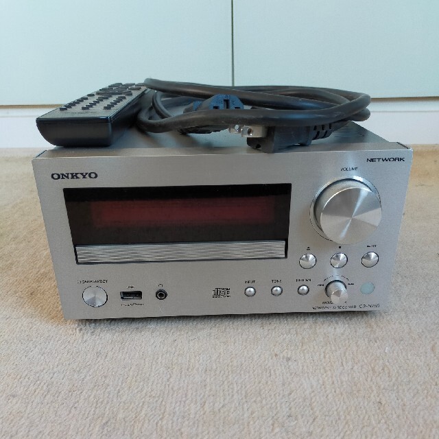 ☆美品 ONKYO ネットワークCDレシーバー CR-N755 B ブラック