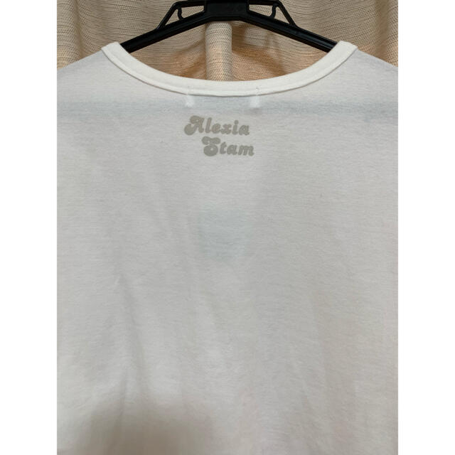 ALEXIA STAM(アリシアスタン)のButterfly Embroidery Tee White オンライン 完売品 レディースのトップス(Tシャツ(半袖/袖なし))の商品写真