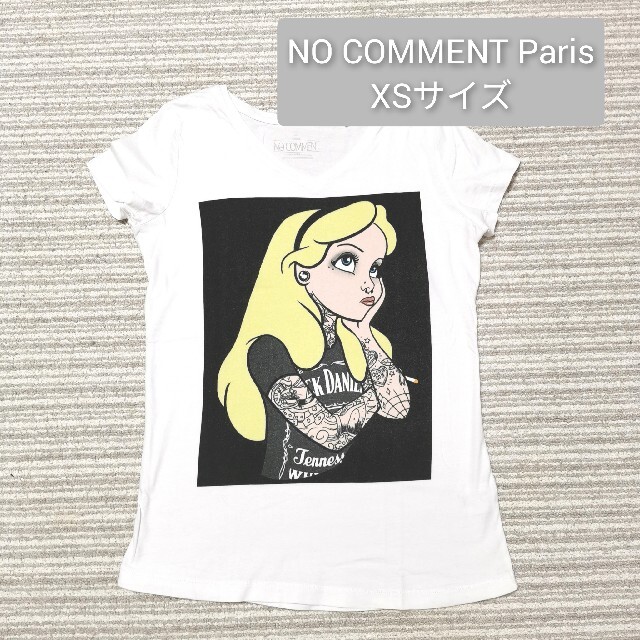 NO COMMENT Paris ノーコメントパリ Tシャツ アリス レディース