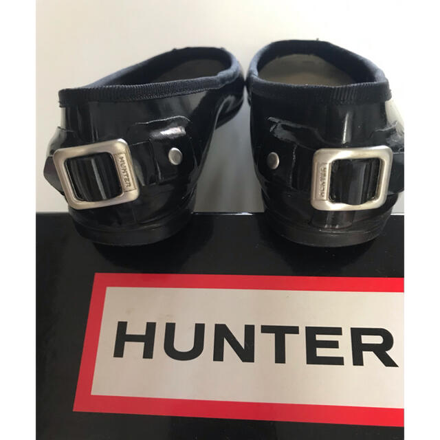 HUNTER(ハンター)のともっぺ様専用★HUNTER ハンター　レインパンプス・UK3★美品・箱付き！ レディースの靴/シューズ(バレエシューズ)の商品写真