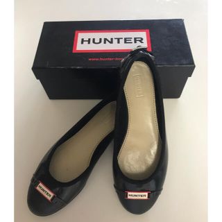 ハンター(HUNTER)のともっぺ様専用★HUNTER ハンター　レインパンプス・UK3★美品・箱付き！(バレエシューズ)