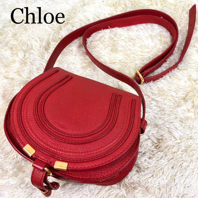 Chloe - 美品✨クロエ マーシー レザー ショルダーバッグ ゴールド金具 ...