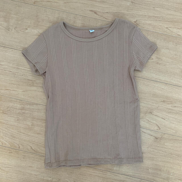 UNIQLO(ユニクロ)のUNIQLO♡ランダムリブT キッズ/ベビー/マタニティのキッズ服女の子用(90cm~)(Tシャツ/カットソー)の商品写真