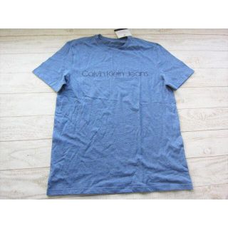 カルバンクライン(Calvin Klein)のカルバンクライン メンズ 半袖 ロゴTシャツ S 青/〓YLZ(ネ)(Tシャツ/カットソー(半袖/袖なし))