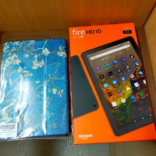 Fire HD 10 最新第11世代 32GB ブラック 黒 ケース付き(タブレット)