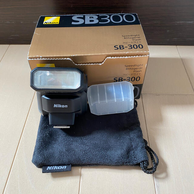 Nikon SB-300 スピードライト　社外ディフューザー