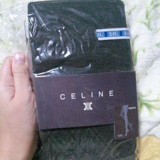 セリーヌ(celine)の☆お値下げ☆ﾁｪｯｸ柄タイツ(タイツ/ストッキング)