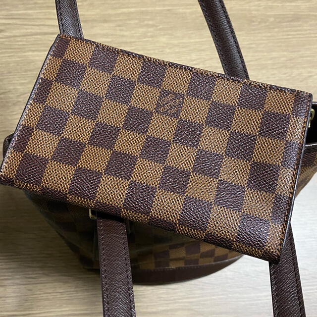 ①【高級】LOUIS VUITTON ダミエ マレ バケット トートバッグ