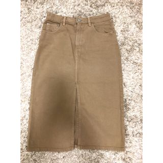 ザラ(ZARA)のZARA デニムスカート(ひざ丈スカート)