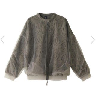 アウラアイラ(AULA AILA)の【Aula Aila】TULLE LAYERED LACE BLOUSON(ブルゾン)