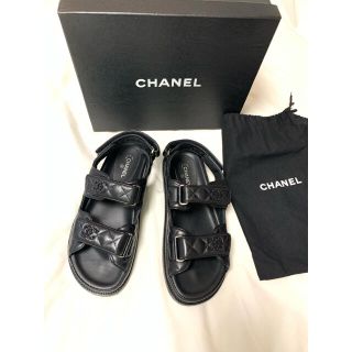 シャネル CHANEL ココマークスポーツサンダル　36