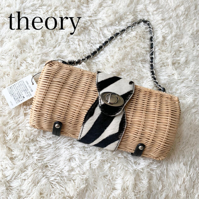 theory(セオリー)の最終お値下げ♡【 未使用品♡】theory セオリー カゴバッグ レディースのバッグ(かごバッグ/ストローバッグ)の商品写真