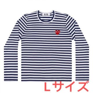 コムデギャルソン(COMME des GARCONS)の【再入荷】COMME des GARCONS レディース ボーダーロングＴシャツ(Tシャツ(長袖/七分))